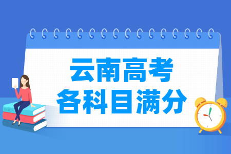2025云南高考各科满分是多少